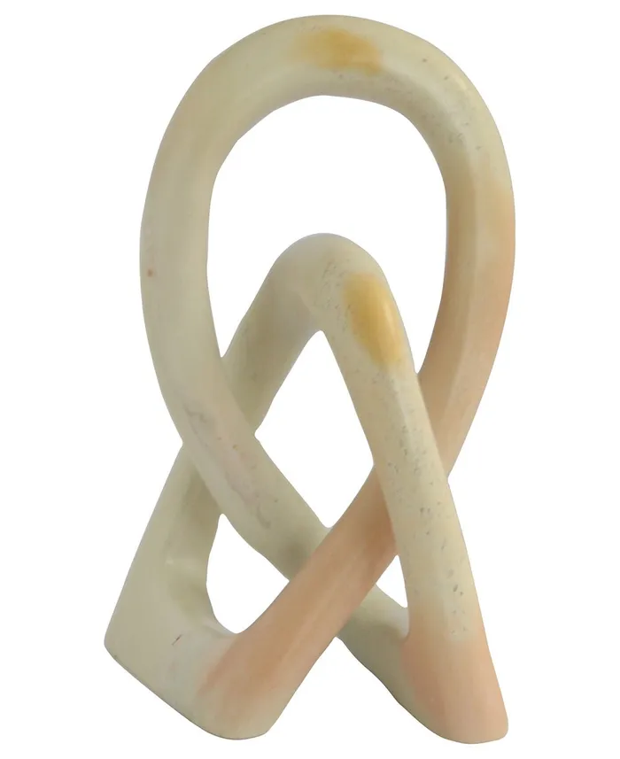 Buddha Groove Bracelets Kisii Eternity Knot Soapstone Statue Kenya