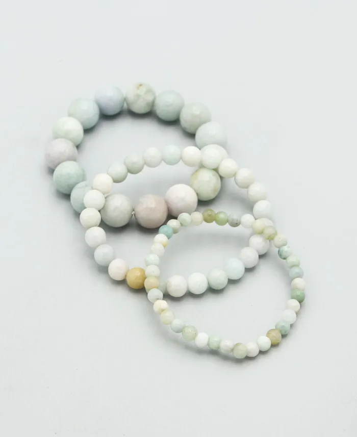 Buddha Groove Burmese Jade Lucky Gemstone Bracelet Bracelets