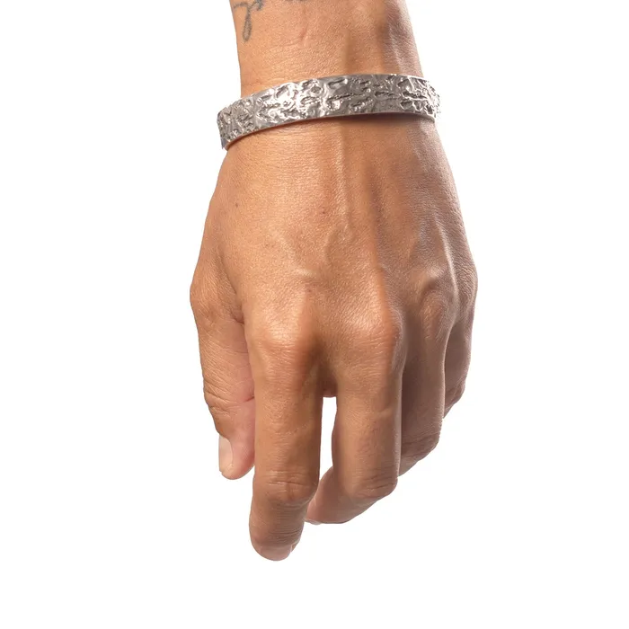JewelryLab Bracelets BIG ABSTRACT BRACELET 925 STERLING SILVER