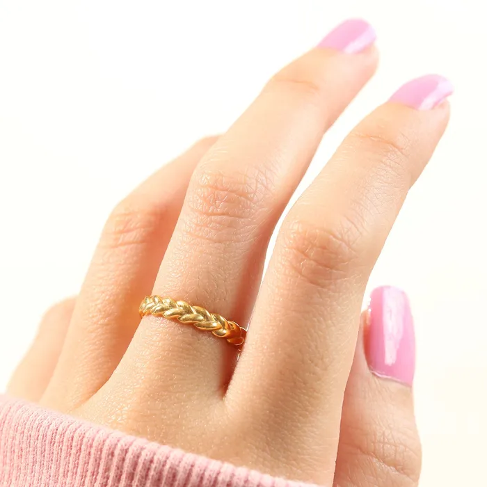 LOULOUROSE Braid Ring Rings