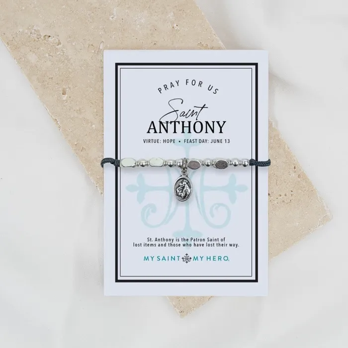 My Saint My Hero Bracelets Saint Anthony Little Saints Bracelet