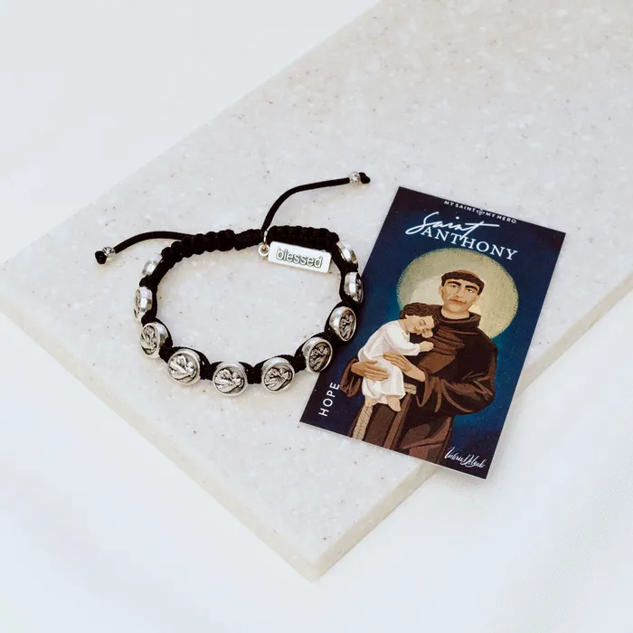 My Saint My Hero Bracelets St Anthony Blessing Bracelet