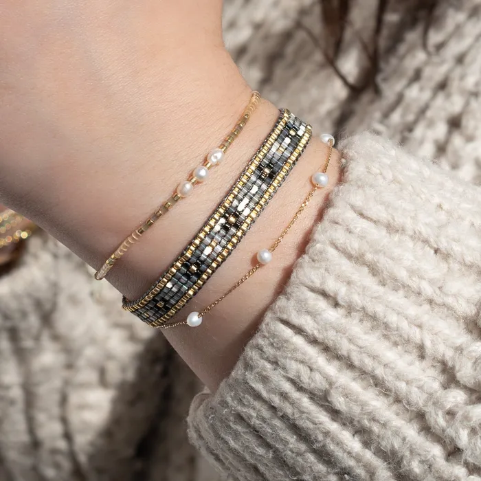 Suenia Zurich Bracelets Colourful Woven Bead Bracelet