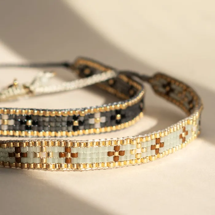 Suenia Zurich Bracelets Colourful Woven Bead Bracelet