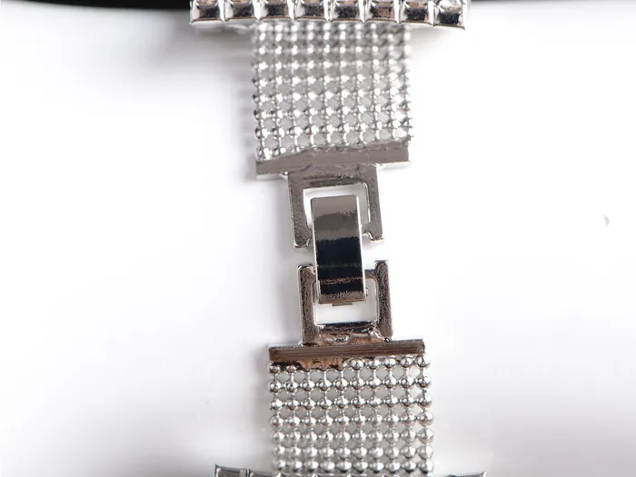 Alilang Bracelets Iridescent Colored Belt Buckle Cuff Bracelet Alilang Bracelets Iridescent Colored Belt Buckle Cuff Bracelet