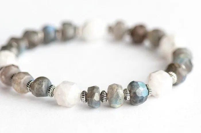 Bracelets Fierce Lynx Designs Aurora Limited Edition Gemstone Bracelet
