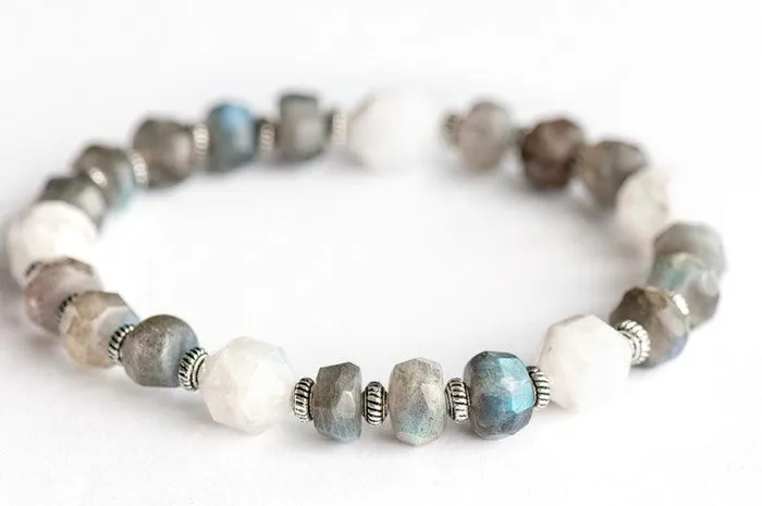 Bracelets Fierce Lynx Designs Aurora Limited Edition Gemstone Bracelet