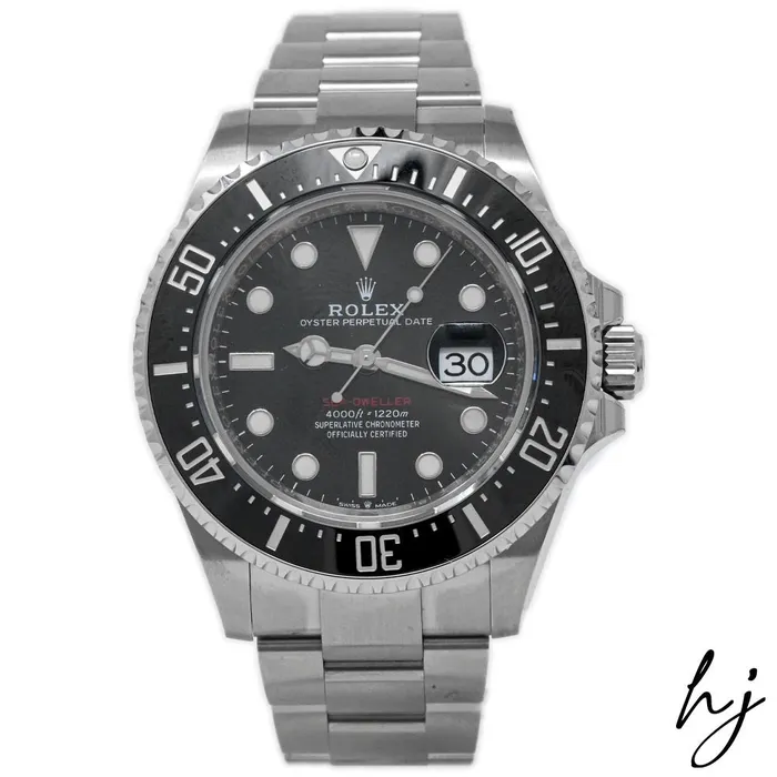 Bracelets Happy Jewelers Rolex Mens SeaDweller 50th Anniversary Edition Stainless Steel 43mm Black Dot Dial Watch Reference 126600 Bracelets Happy Jewelers Rolex Mens SeaDweller 50th Anniversary Edition Stainless Steel 43mm Black Dot Dial Watch Reference 126600