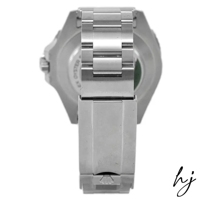 Bracelets Happy Jewelers Rolex Mens SeaDweller 50th Anniversary Edition Stainless Steel 43mm Black Dot Dial Watch Reference 126600
