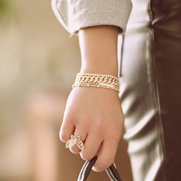 Bracelets Happy Jewelers Star Diamond Tennis Bracelet