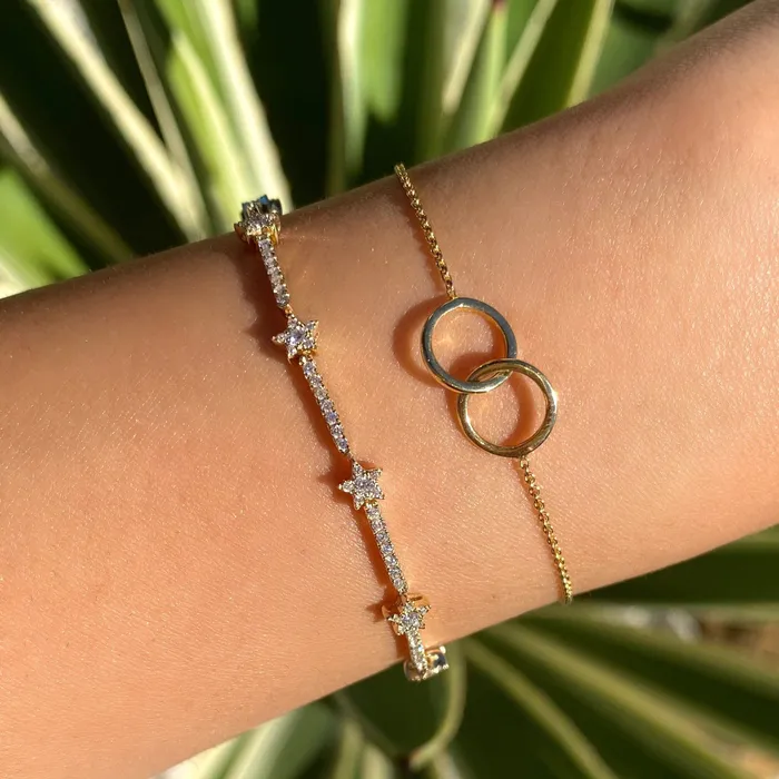 Bracelets Happy Jewelers Star Diamond Tennis Bracelet