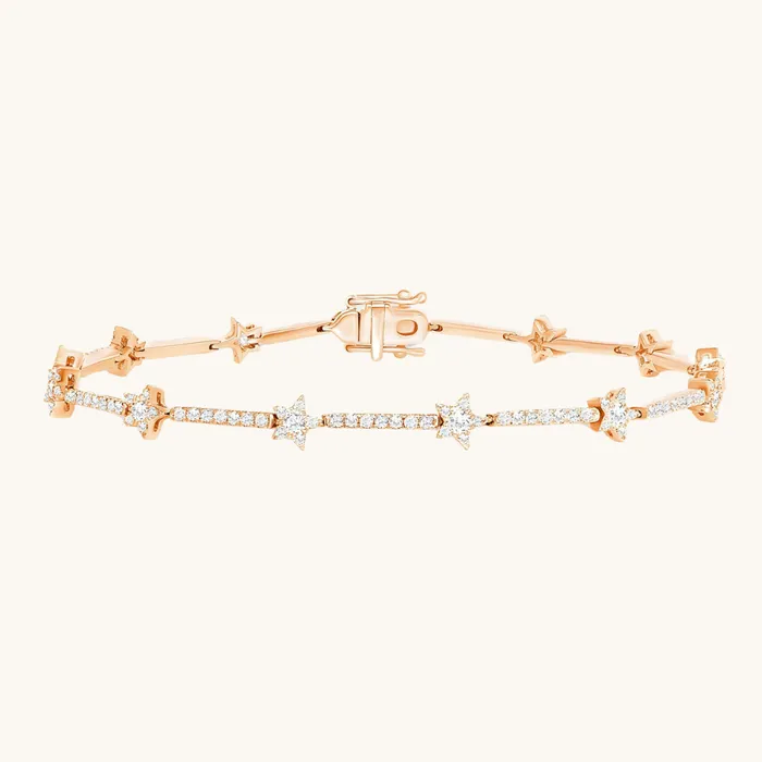 Bracelets Happy Jewelers Star Diamond Tennis Bracelet
