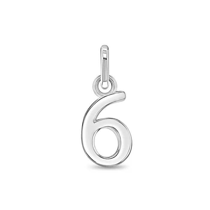 Charms Bracelets Number Charm 6 Kids Childrens Girls for Charm Bracelet Sterling Silver Charms Bracelets Number Charm 6 Kids Childrens Girls for Charm Bracelet Sterling Silver