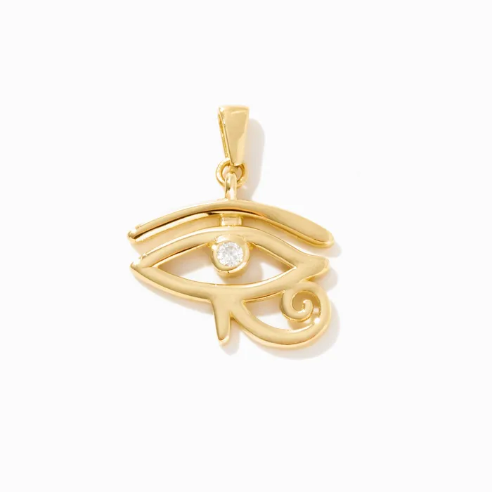 Eye of Horus Pendant Gelin Diamond Necklaces