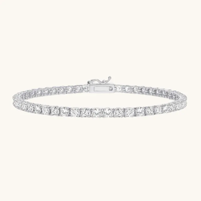 Happy Jewelers Bracelets Lab Grown Diamond Tennis Bracelet