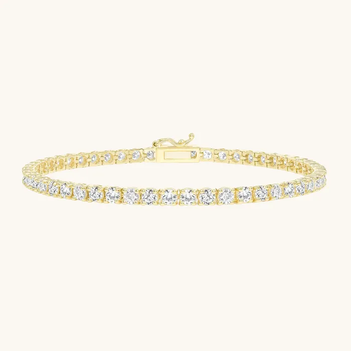 Happy Jewelers Bracelets Lab Grown Diamond Tennis Bracelet