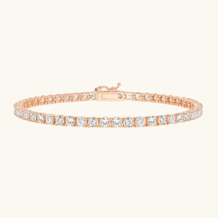 Happy Jewelers Bracelets Lab Grown Diamond Tennis Bracelet