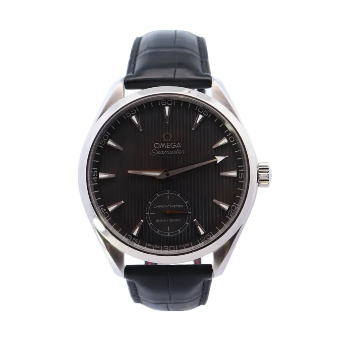 Happy Jewelers Bracelets Omega Seamaster Aqua Terra XXL 492mm Stainless Steel Silver Stick Dial Watch Happy Jewelers Bracelets Omega Seamaster Aqua Terra XXL 492mm Stainless Steel Silver Stick Dial Watch