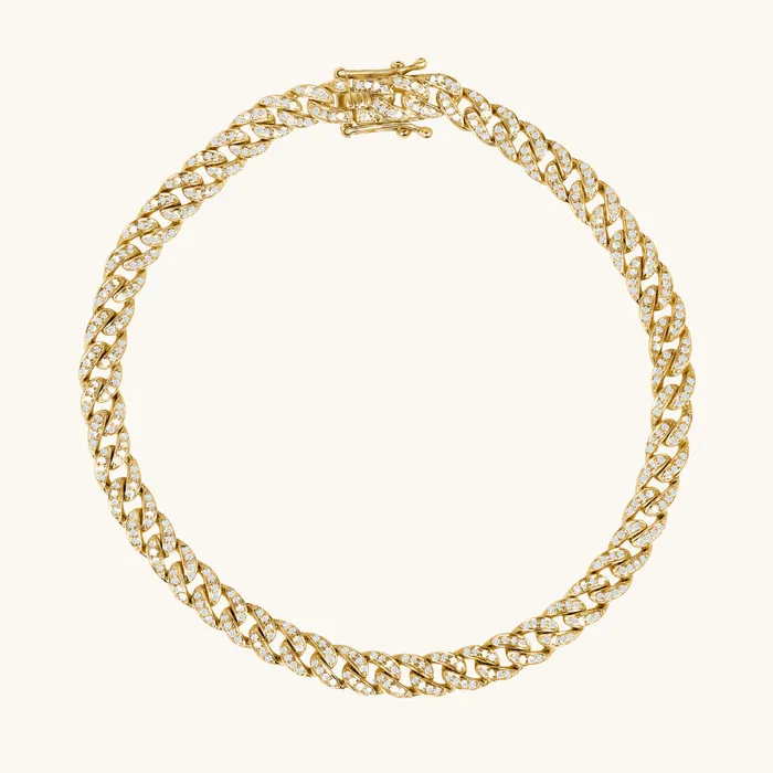 Mini Diamond Cuban Bracelet Artman Bracelets