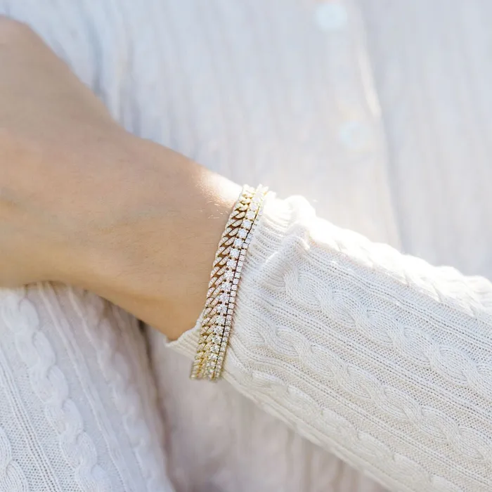 Mini Diamond Cuban Bracelet Artman Bracelets