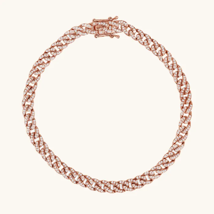 Mini Diamond Cuban Bracelet Artman Bracelets