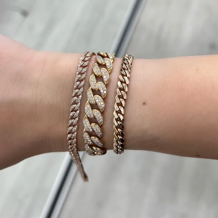 Mini Diamond Cuban Bracelet Artman Bracelets