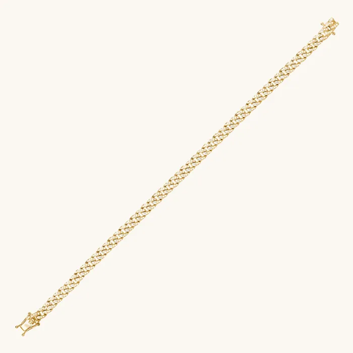 Mini Diamond Cuban Bracelet Artman Bracelets