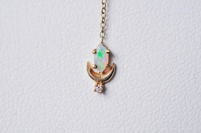 morphejewelry Necklaces Lvna Lariat Necklace