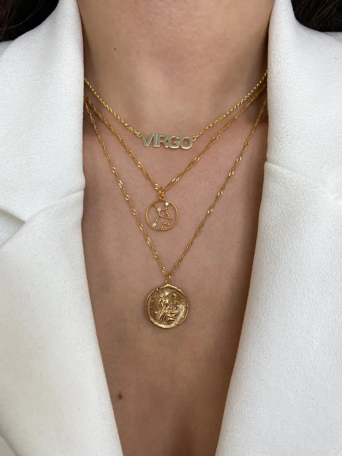 Necklaces Chvker Jewelry Zodiac Constellation Necklace
