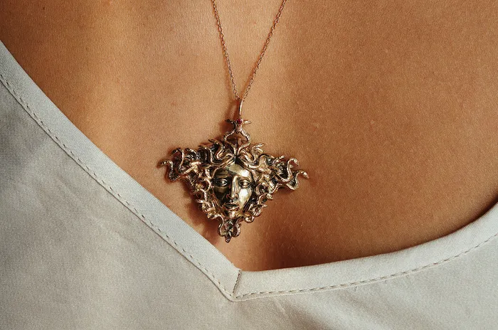 Necklaces Medusa Necklace Sofia Zakia