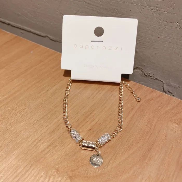 Refined by AnnaKaci Bracelets Silver Rollerball Gold Bracelet