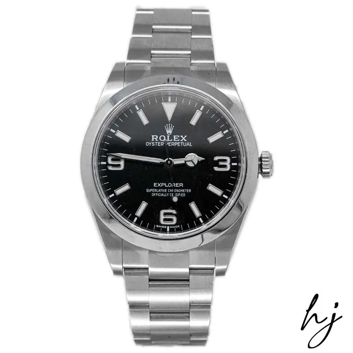 Rolex Mens Explorer MKII Stainless Steel 39mm Black Stick Arabic Dial Watch Reference 214270 Happy Jewelers Bracelets Rolex Mens Explorer MKII Stainless Steel 39mm Black Stick Arabic Dial Watch Reference 214270 Happy Jewelers Bracelets