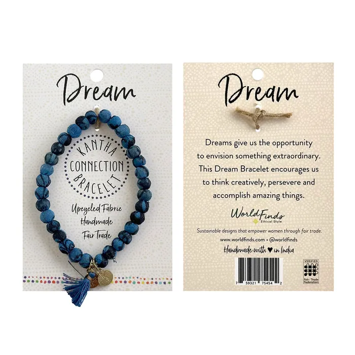 WorldFinds Bracelets Dream Kantha Connection Bracelet