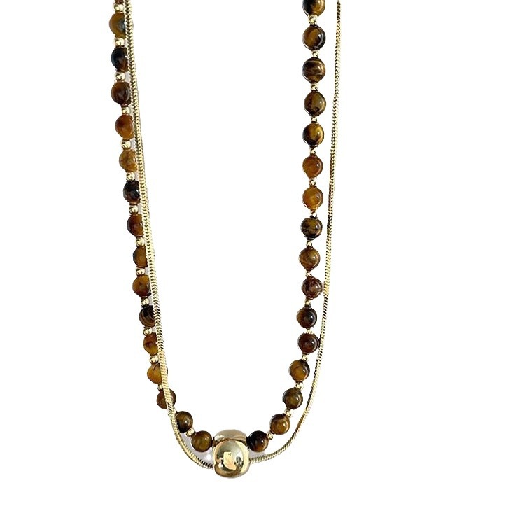 Jewelry |  Tiger’S Eye Mala Necklace Accessories Jewelry